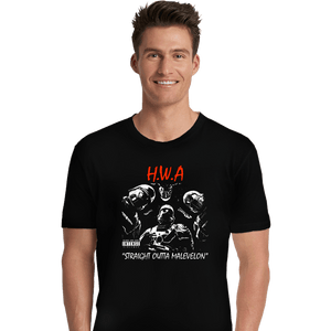 Daily_Deal_Shirts Premium Shirts, Unisex / Small / Black HWA - Straight Outta Malevelon