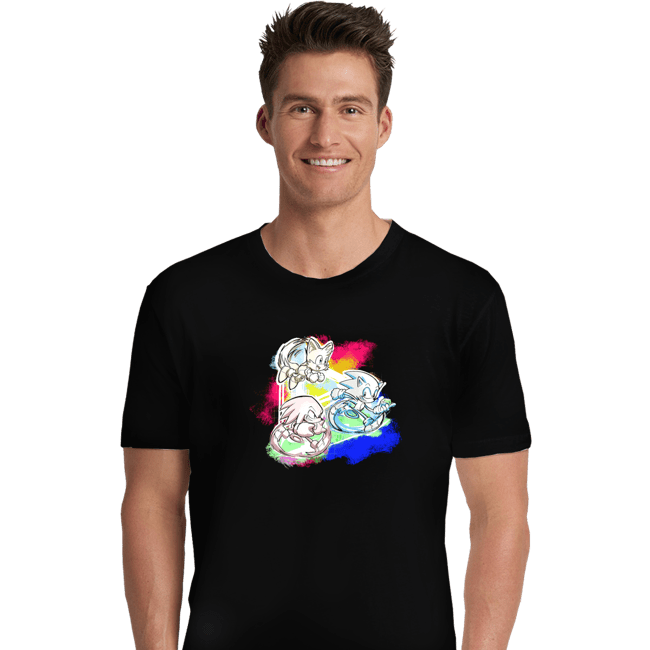 Daily_Deal_Shirts Premium Shirts, Unisex / Small / Black Vivid Velocity