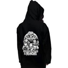 Load image into Gallery viewer, Daily_Deal_Shirts Pullover Hoodies, Unisex / Small / Black Dungeons &amp; Rage

