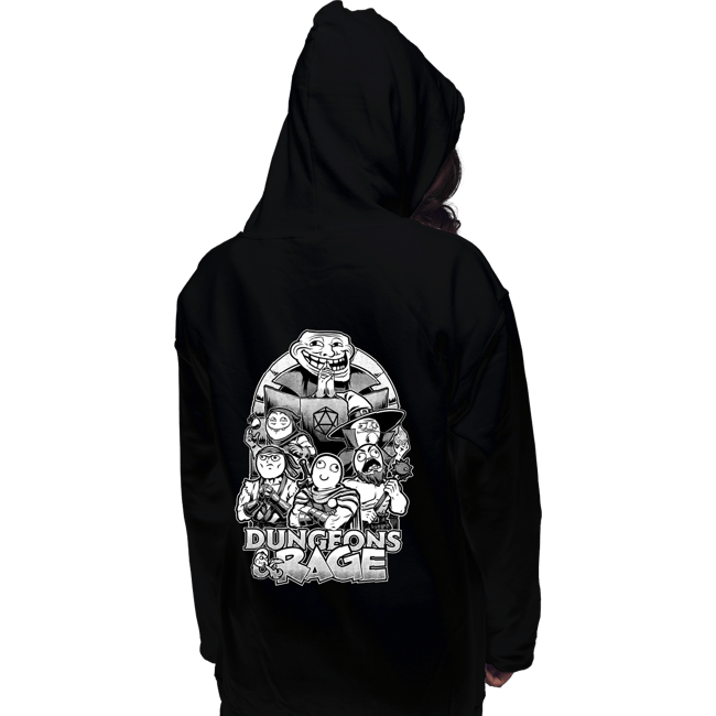 Daily_Deal_Shirts Pullover Hoodies, Unisex / Small / Black Dungeons & Rage
