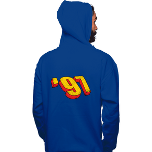 Daily_Deal_Shirts Pullover Hoodies, Unisex / Small / Royal Blue '97