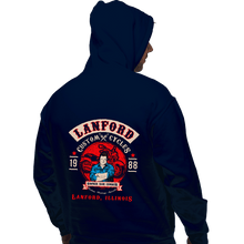 Load image into Gallery viewer, Secret_Shirts Pullover Hoodies, Unisex / Small / Navy Lanford Custom Cycles
