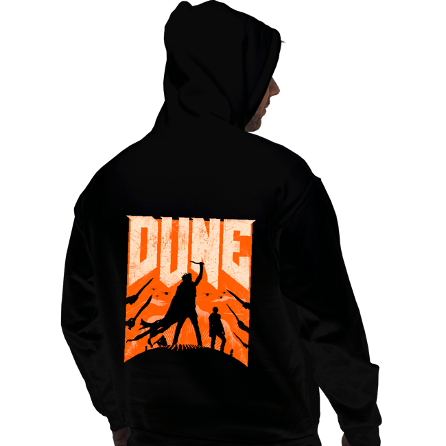 Daily_Deal_Shirts Pullover Hoodies, Unisex / Small / Black Dune Slayer