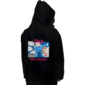 Secret_Shirts Pullover Hoodies, Unisex / Small / Black Cats With Attitude