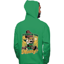 Load image into Gallery viewer, Secret_Shirts Pullover Hoodies, Unisex / Small / Irish Green Where Is The Money?
