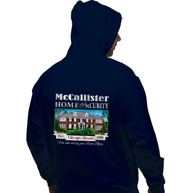 Secret_Shirts Pullover Hoodies, Unisex / Small / Navy McCallister Home Security
