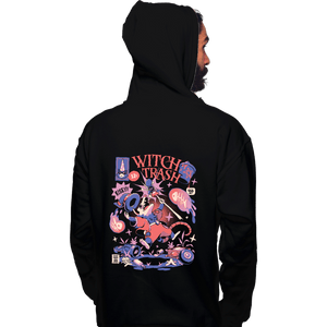 Daily_Deal_Shirts Pullover Hoodies, Unisex / Small / Black Witch Trash