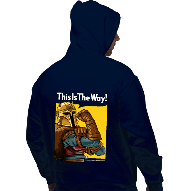 Secret_Shirts Pullover Hoodies, Unisex / Small / Navy This Is The Way!