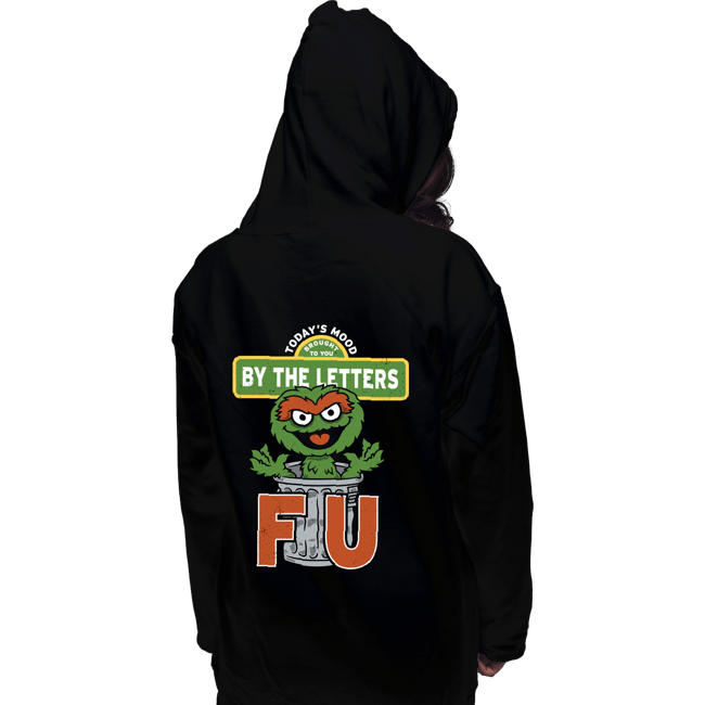 Daily_Deal_Shirts Pullover Hoodies, Unisex / Small / Black Grouchy Letters