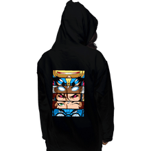 Load image into Gallery viewer, Secret_Shirts Pullover Hoodies, Unisex / Small / Black X EYES
