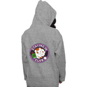 Secret_Shirts Pullover Hoodies, Unisex / Small / Sports Grey Staying In Club