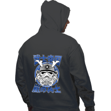 Load image into Gallery viewer, Daily_Deal_Shirts Pullover Hoodies, Unisex / Small / Charcoal Storm Samurai.
