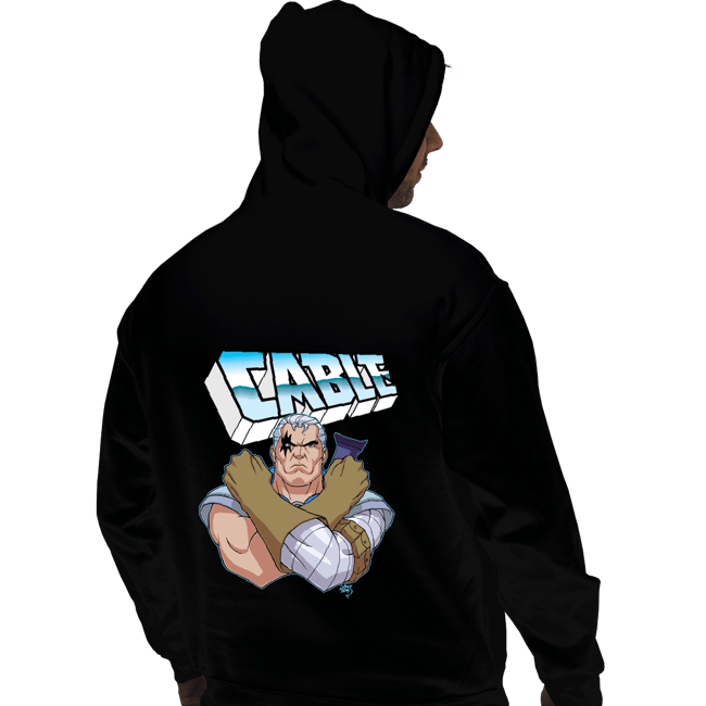 Daily_Deal_Shirts Pullover Hoodies, Unisex / Small / Black Cable 97
