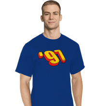 Load image into Gallery viewer, Daily_Deal_Shirts T-Shirts, Tall / Large / Royal Blue &#39;97
