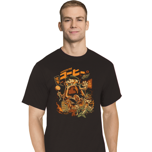Daily_Deal_Shirts T-Shirts, Tall / Large / Black Coffeecalyse