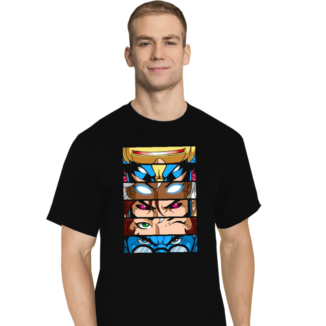 Secret_Shirts T-Shirts, Tall / Large / Black X EYES