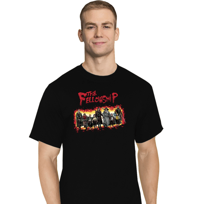 Secret_Shirts T-Shirts, Tall / Large / Black The Fellowship