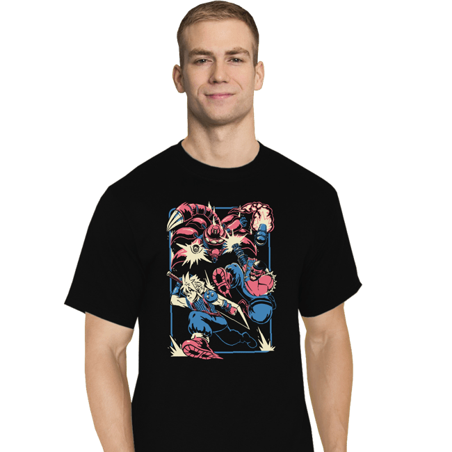 Daily_Deal_Shirts T-Shirts, Tall / Large / Black Sentinel's Rampage