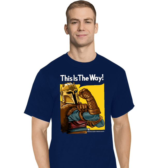 Secret_Shirts T-Shirts, Tall / Large / Navy This Is The Way!
