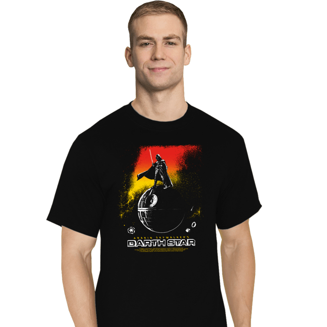 Secret_Shirts T-Shirts, Tall / Large / Black Darth Star.