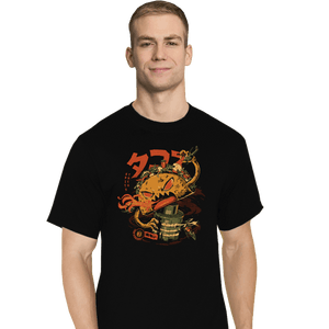 Daily_Deal_Shirts T-Shirts, Tall / Large / Black Spicy Taco Attack