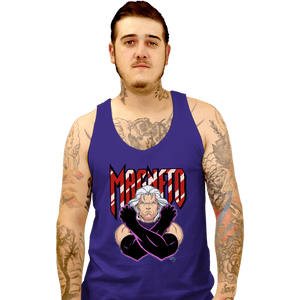 Daily_Deal_Shirts Tank Top, Unisex / Small / Violet Magneto 97