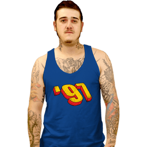 Daily_Deal_Shirts Tank Top, Unisex / Small / Royal Blue '97