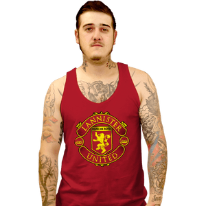 Daily_Deal_Shirts Tank Top, Unisex / Small / Red Lannister United