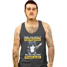 Load image into Gallery viewer, Daily_Deal_Shirts Tank Top, Unisex / Small / Charcoal Inigo Meowntoya

