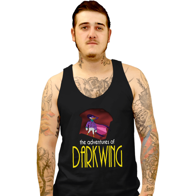 Secret_Shirts Tank Top, Unisex / Small / Black Darkwing Animated Series