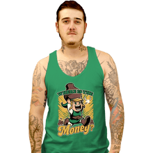 Load image into Gallery viewer, Secret_Shirts Tank Top, Unisex / Small / Sports Grey Where Is The Money?
