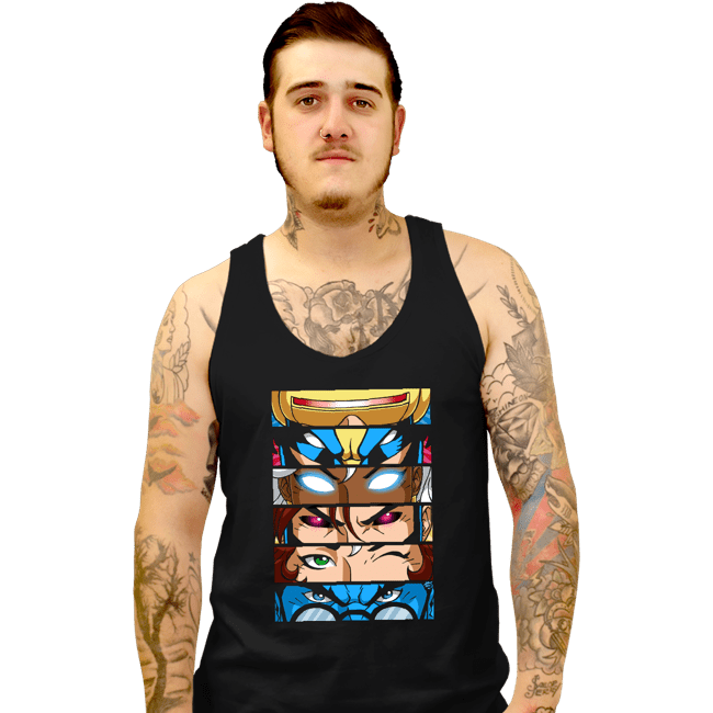 Secret_Shirts Tank Top, Unisex / Small / Black X EYES
