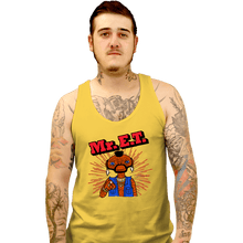 Load image into Gallery viewer, Daily_Deal_Shirts Tank Top, Unisex / Small / Gold Mr. E.T.
