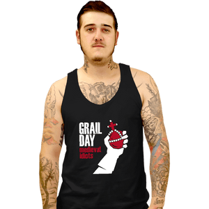 Daily_Deal_Shirts Tank Top, Unisex / Small / Black Medieval Idiots