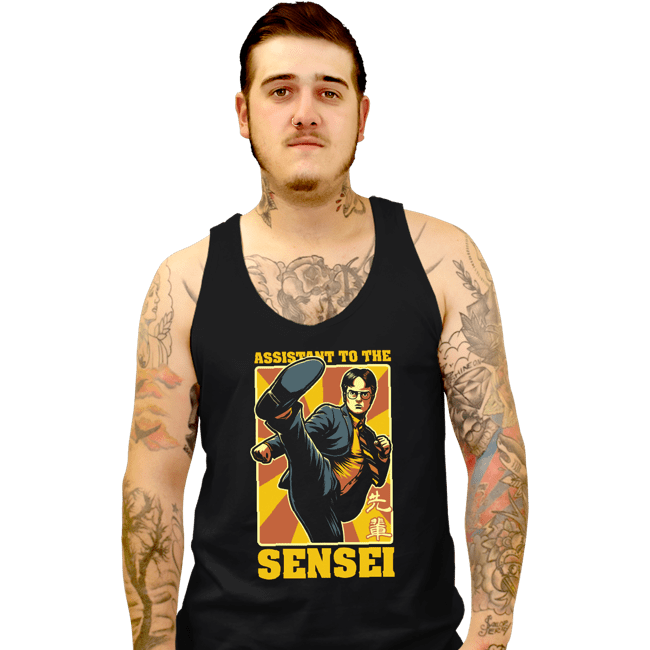 Daily_Deal_Shirts Tank Top, Unisex / Small / Black Assistant To The Sensei