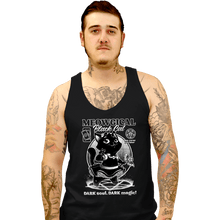 Load image into Gallery viewer, Shirts Tank Top, Unisex / Small / Black Magical Black Cat Girl
