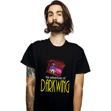 Secret_Shirts T-Shirts, Unisex / Small / Black Darkwing Animated Series