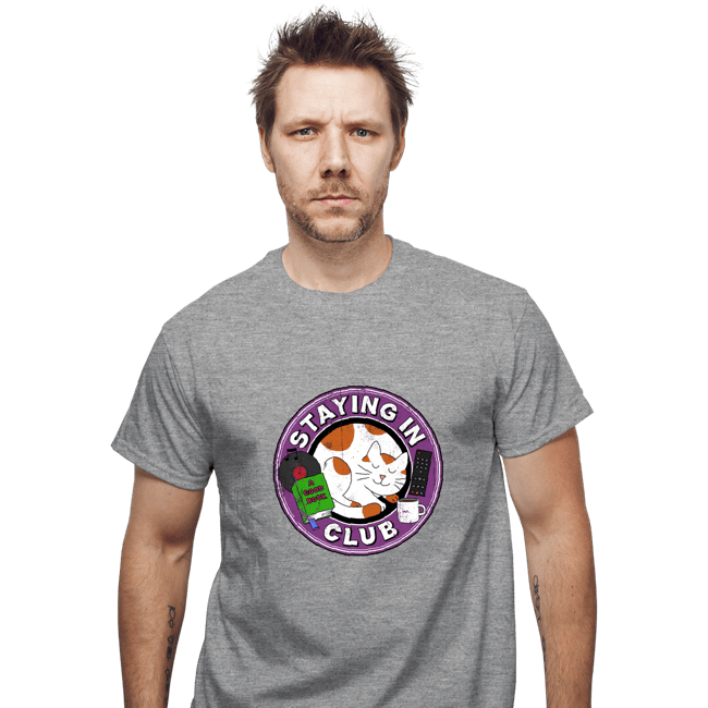 Secret_Shirts T-Shirts, Unisex / Small / Sports Grey Staying In Club