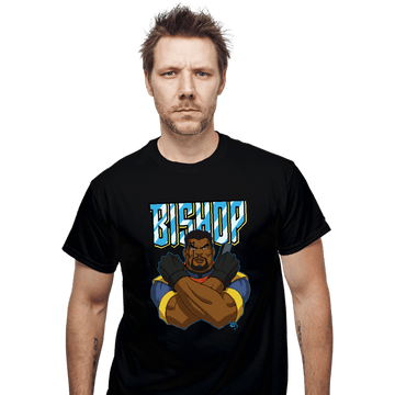 Daily_Deal_Shirts T-Shirts, Unisex / Small / Black Bishop 97