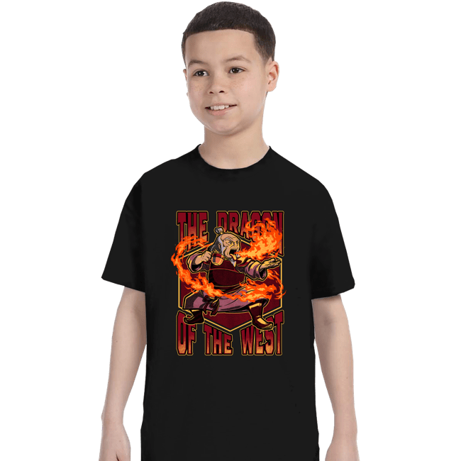 Secret_Shirts T-Shirts, Youth / XS / Black Tea Dragon Of The West