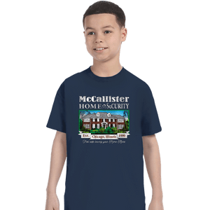 Secret_Shirts T-Shirts, Youth / XS / Navy McCallister Home Security