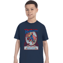 Load image into Gallery viewer, Secret_Shirts T-Shirts, Youth / XS / Navy Homelander Comic
