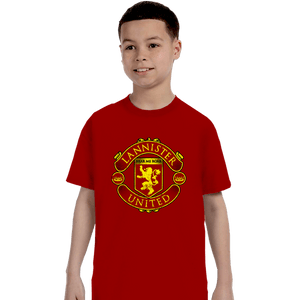 Daily_Deal_Shirts T-Shirts, Youth / XS / Red Lannister United