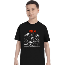 Load image into Gallery viewer, Daily_Deal_Shirts T-Shirts, Youth / XS / Black HWA - Straight Outta Malevelon
