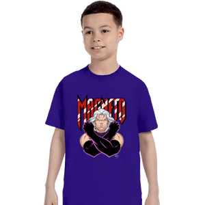 Daily_Deal_Shirts T-Shirts, Youth / XS / Violet Magneto 97