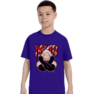 Daily_Deal_Shirts T-Shirts, Youth / XS / Violet Magneto 97