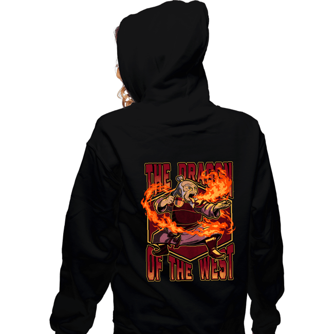 Secret_Shirts Zippered Hoodies, Unisex / Small / Black Tea Dragon Of The West