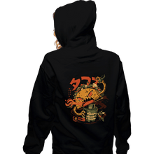 Load image into Gallery viewer, Daily_Deal_Shirts Zippered Hoodies, Unisex / Small / Black Spicy Taco Attack
