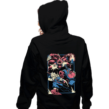 Load image into Gallery viewer, Daily_Deal_Shirts Zippered Hoodies, Unisex / Small / Black Sentinel&#39;s Rampage
