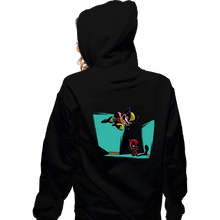 Load image into Gallery viewer, Daily_Deal_Shirts Zippered Hoodies, Unisex / Small / Black Gotcha!
